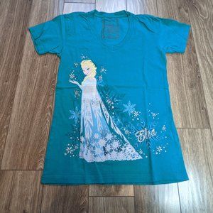 EUC (XS) - FROZEN ELSA V-Neck Tee